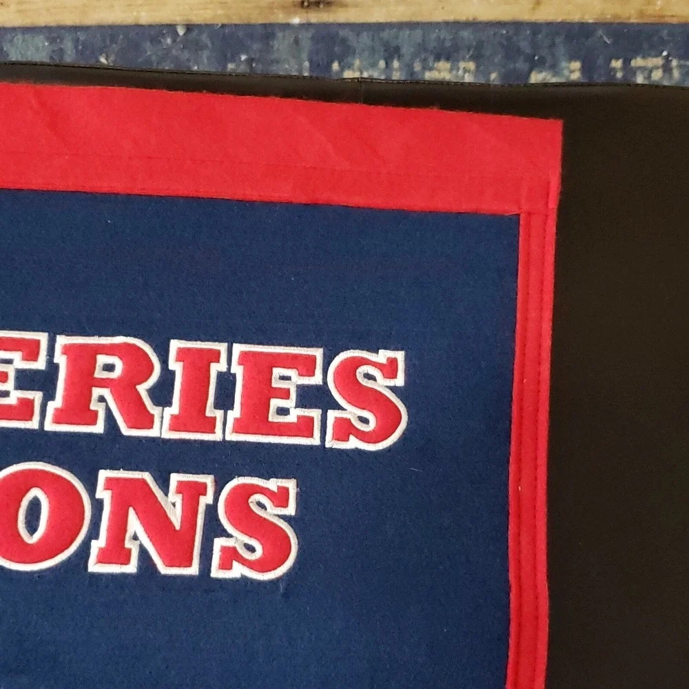 Boston Red Sox World Series Champions Winning Streak Wool Blend large Banner‎